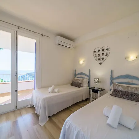 Sea Breeze Vista Mar Piscina Privada Aire Acondicionado Feriehus
