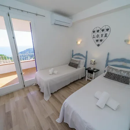 Feriehus Sea Breeze Vista Mar Piscina Privada Aire Acondicionado