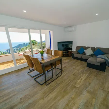 Feriehus Sea Breeze Vista Mar Piscina Privada Aire Acondicionado Tossa de Mar