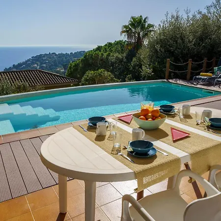 Feriehus Sea Breeze Vista Mar Piscina Privada Aire Acondicionado Tossa de Mar